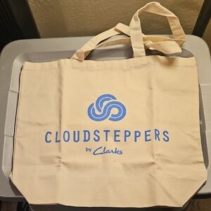 Clarks x Cloudsteppers Extra Large Canvas Tote